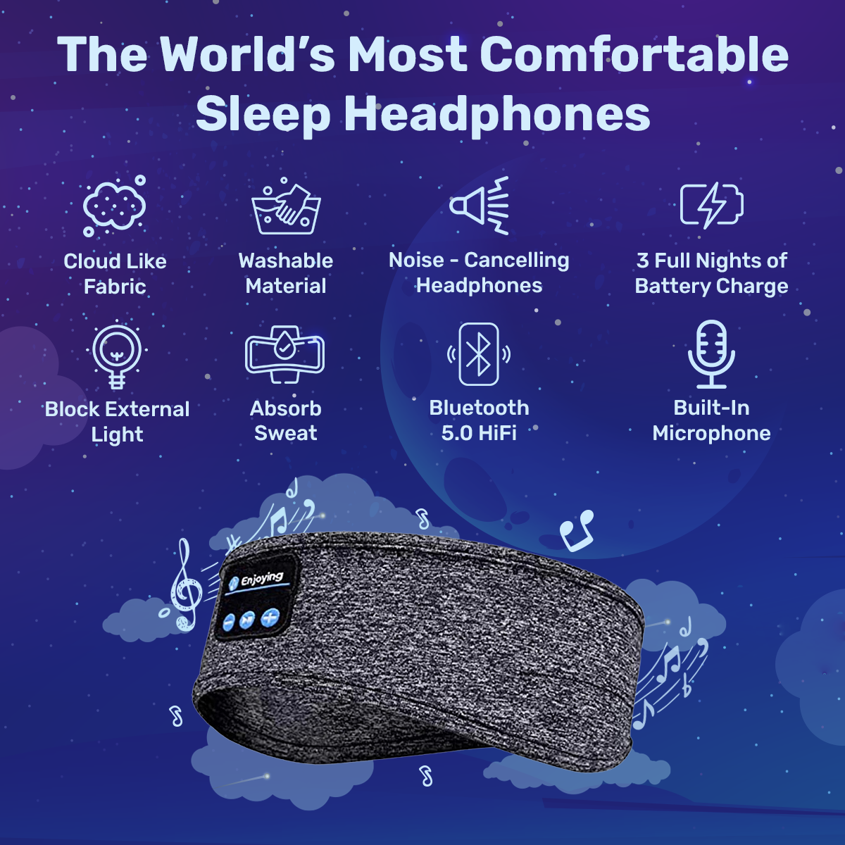 BowLift | Sleep Headphones