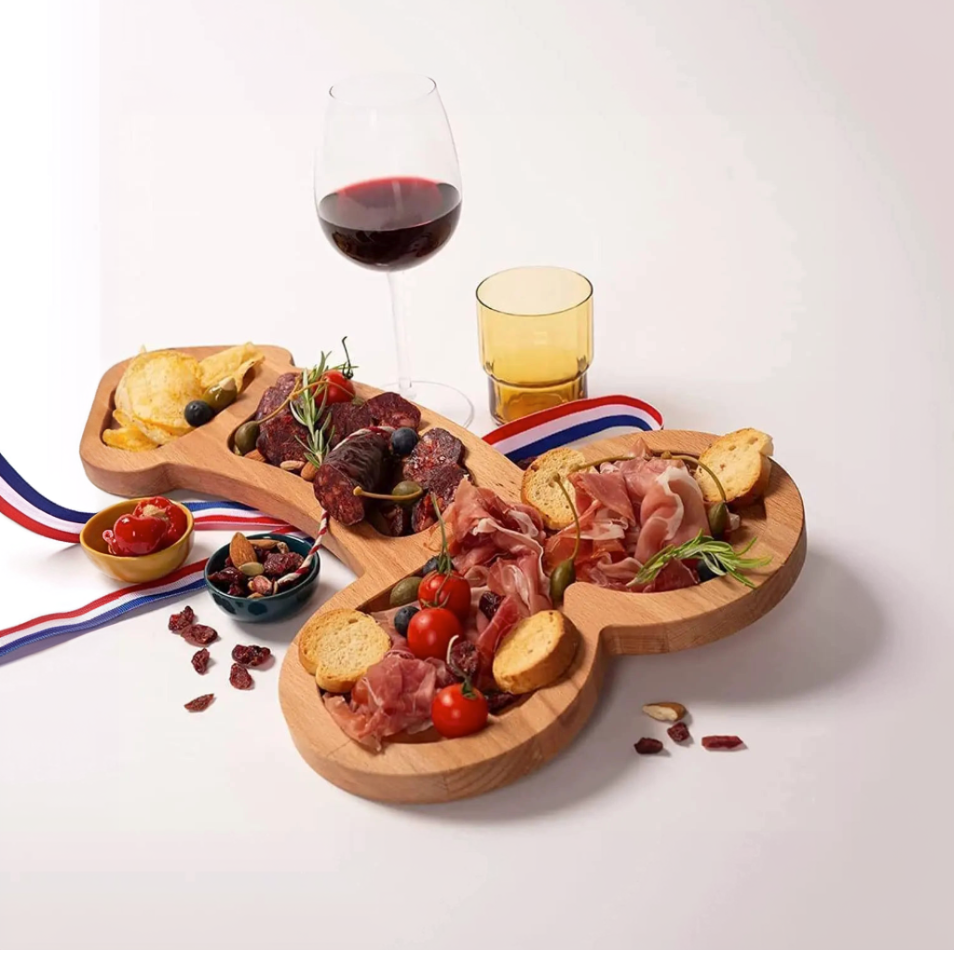 BowLift | Funny Adult-Themed Multi-Compartment Serving Board