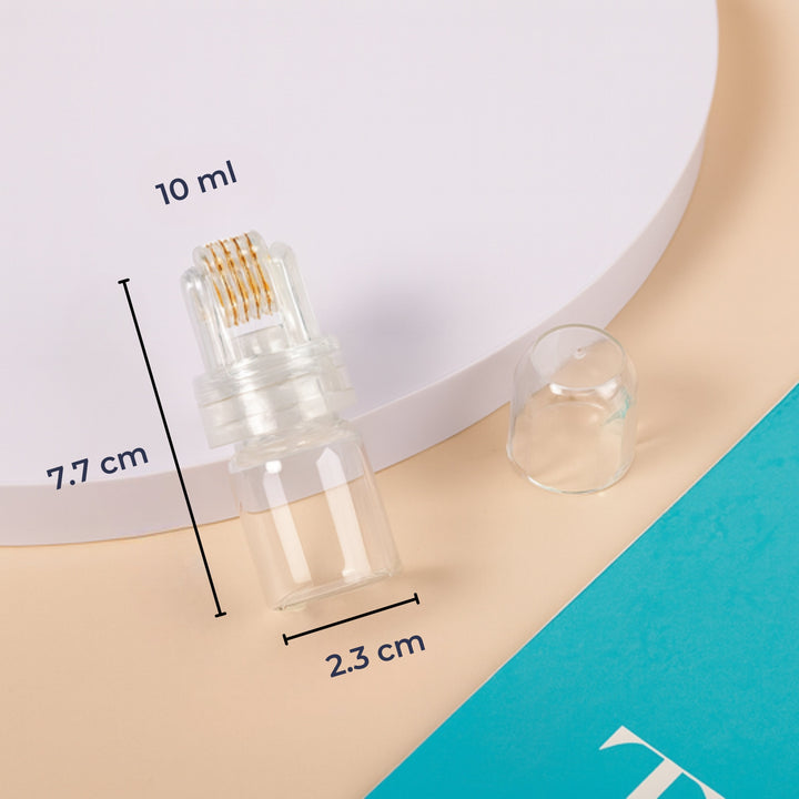 Boosts Serum Absorption – Refillable Bottle & Fine Needles – Safe At-Home Skincare Bowlift