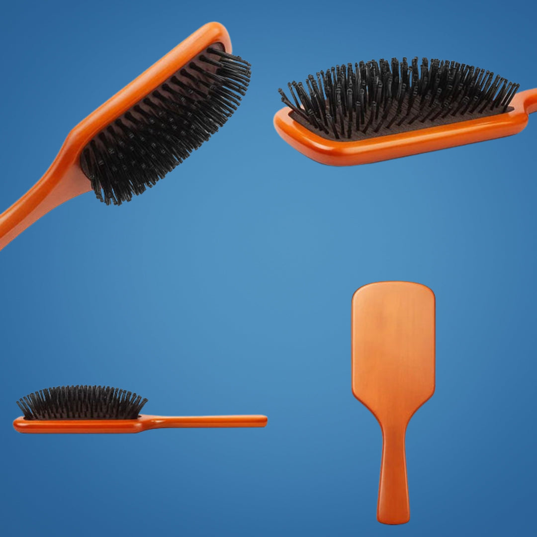Static Detangling Brush – Frizz Control – Air Cushion Pad – Reduces Breakage – Adds Smooth, Shiny & Healthy-Looking Hair Bowlift
