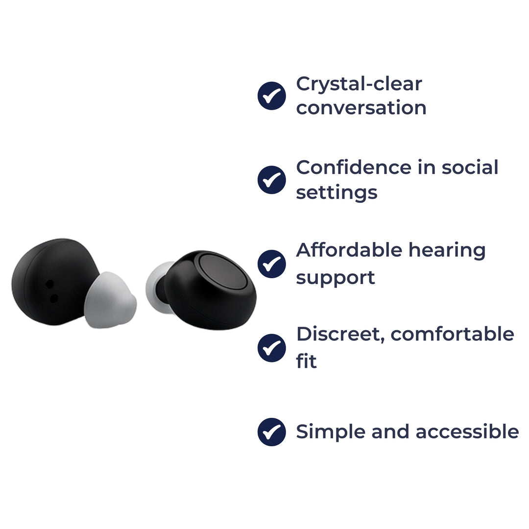 Noise Reduction & Clarity Boost – Rechargeable Lightweight Design – Everyday Conversations Bowlift