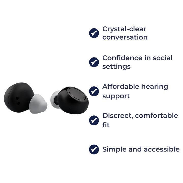 Noise Reduction & Clarity Boost – Rechargeable Lightweight Design – Everyday Conversations Bowlift