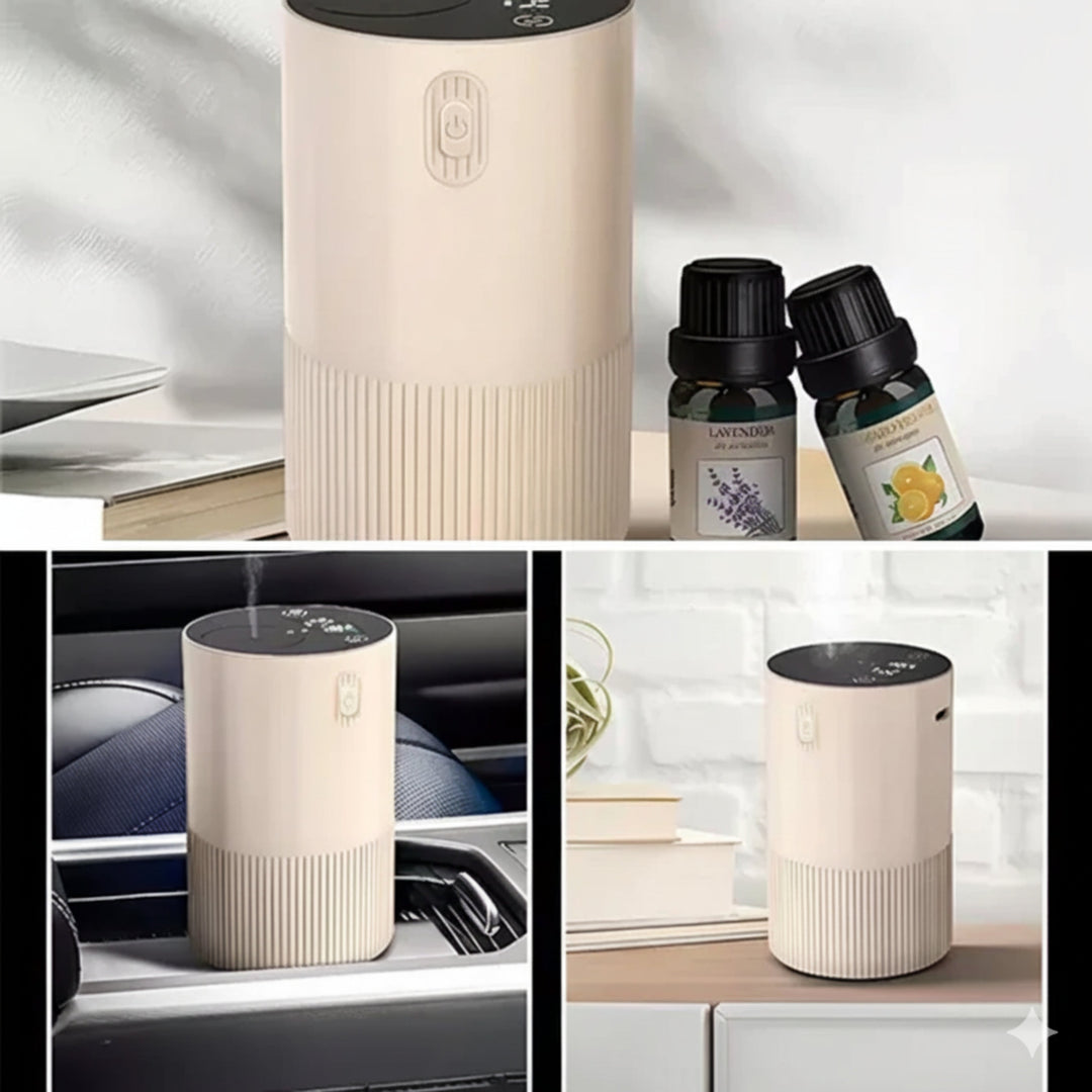 Rechargeable Quiet Mist – 10 ml Silent Timer – Relaxing Aromatherapy for Sleep Stress Relief Office Travel Bowlift