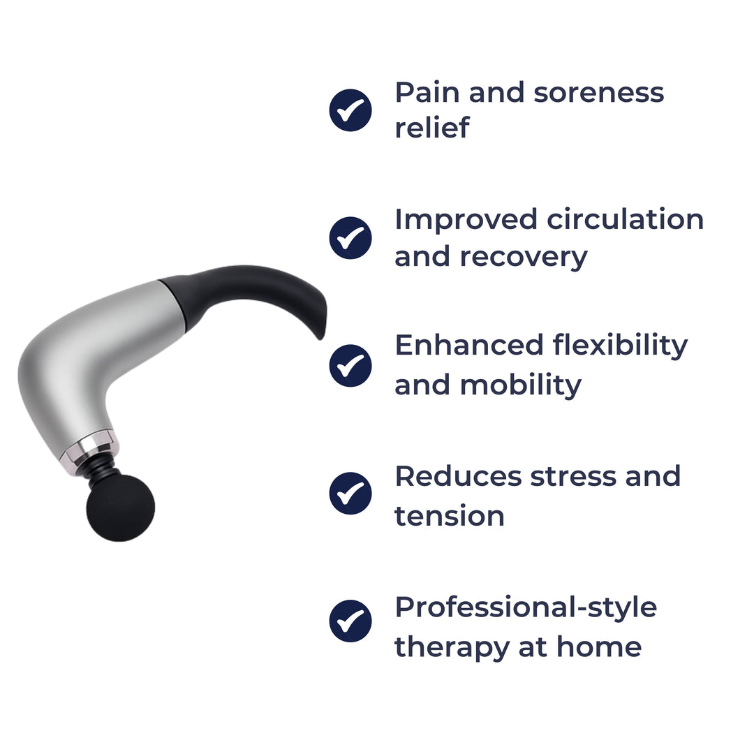 Extended Handle – Quiet Adjustable Levels – Pain Relief For Back and Full Body Bowlift