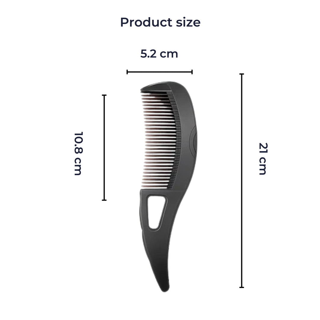 Hollow Design – Soft Tip Scalp Massager – Relieves Itch – Removes Flakes – Healthy Clean Hair Bowlift