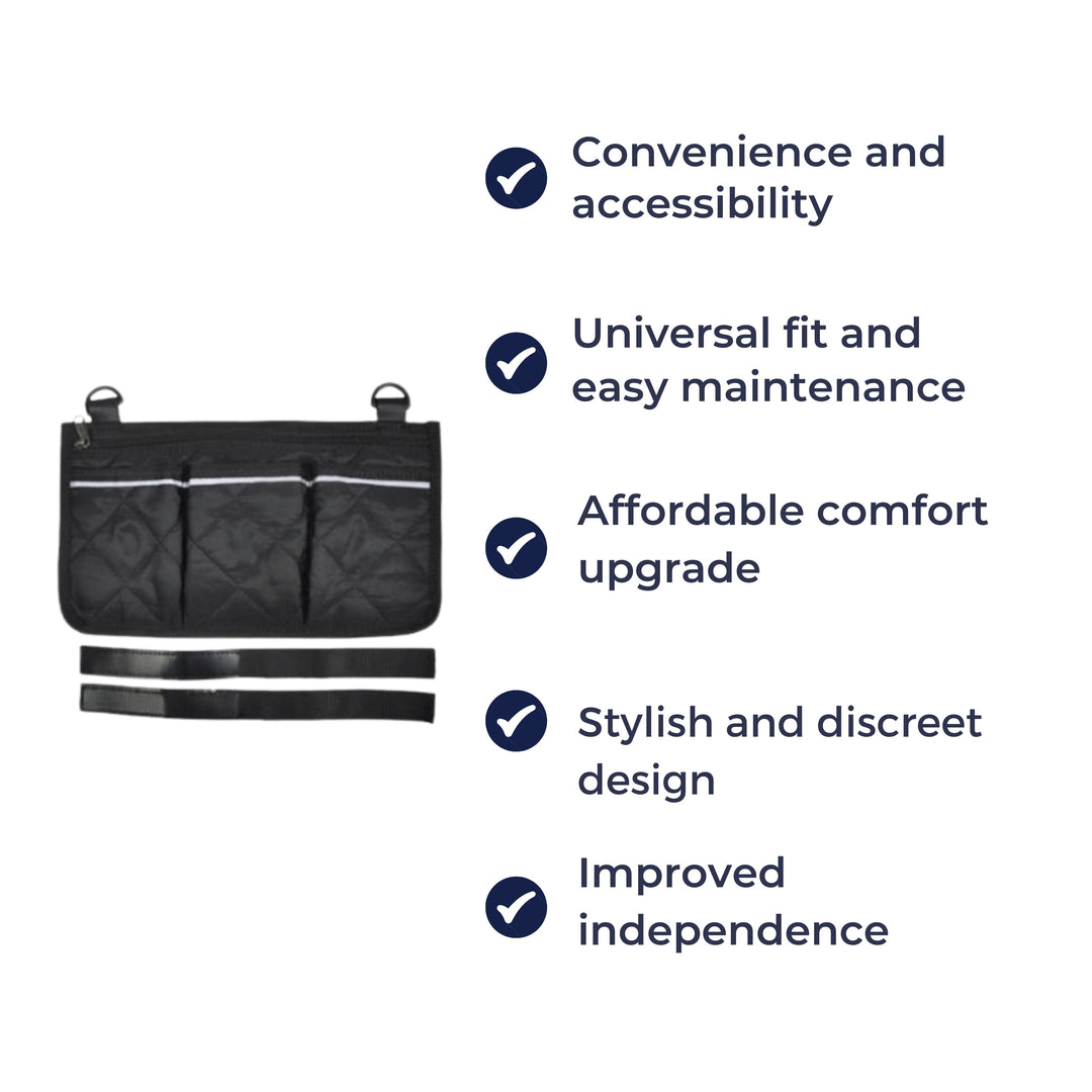 Quick-Access Storage – Reflective Durable Fabric – Daily Independence Bowlift