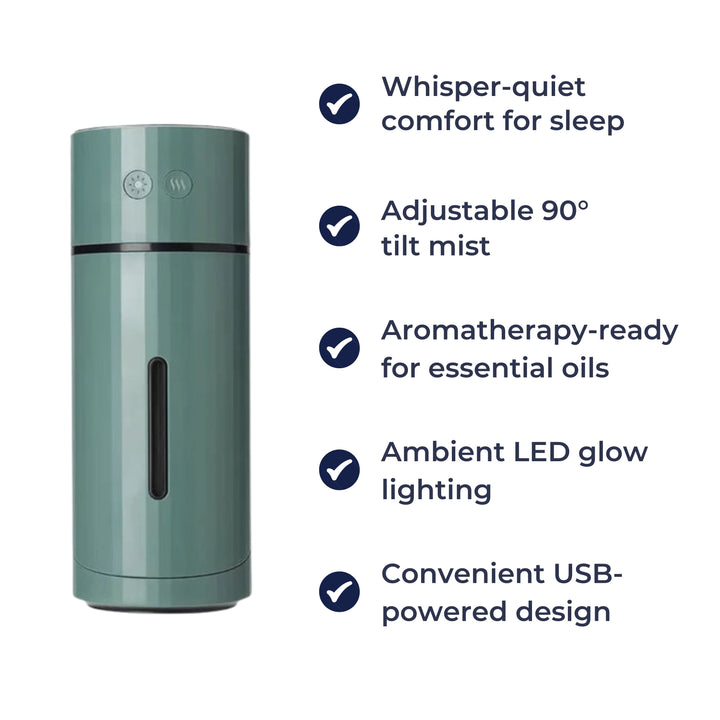 Ultra Quiet – 90° Tilt Rotation – Relieves Dry Air & Enhances Sleep in Bedroom or Office Bowlift