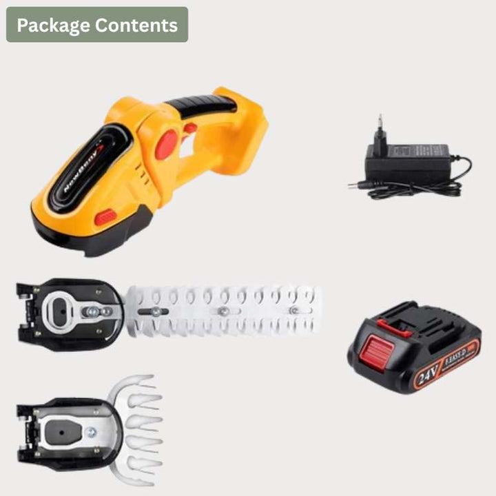 BowLift | Cordless 2-in-1 Hedge & Shrub Trimmer | Lightweight, Ergonomic & Ideal for Garden Maintenance