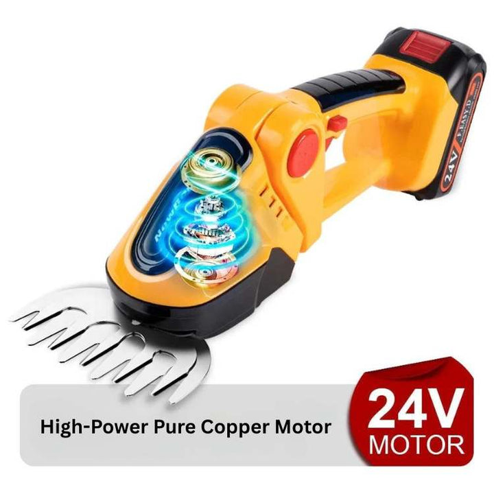 BowLift | Cordless 2-in-1 Hedge & Shrub Trimmer | Lightweight, Ergonomic & Ideal for Garden Maintenance