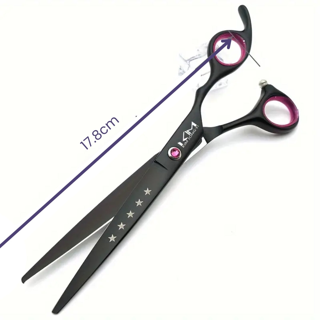Professional Dog Grooming Scissors Set - PrecisionPaw Bowlift