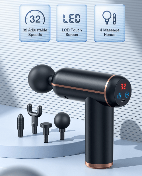 BowLift | PROMASAGE – Powerful Massage Gun for Deep Muscle Relaxation