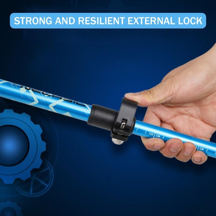 BowLift | Ergonomic Trekking Poles | Ultra-Light, Adjustable & Anti-Slip Grips for Hiking, Trekking & Backpacking Adventures