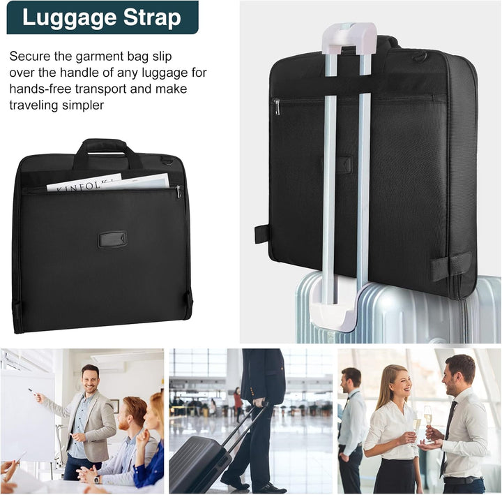 Foldable Waterproof Travel Garment Bag – Carry-On Suit Organizer with Strap | Bowlift