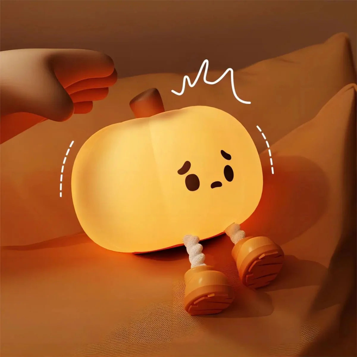 BowLift | Pumpkinshape – Soothing pumpkin-shaped night light for relaxed children’s sleep
