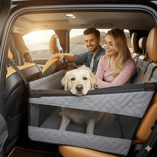 BowLift | PUPPPROTECTOR Plus – Waterproof Memory Foam Car Seat Mat for Dogs