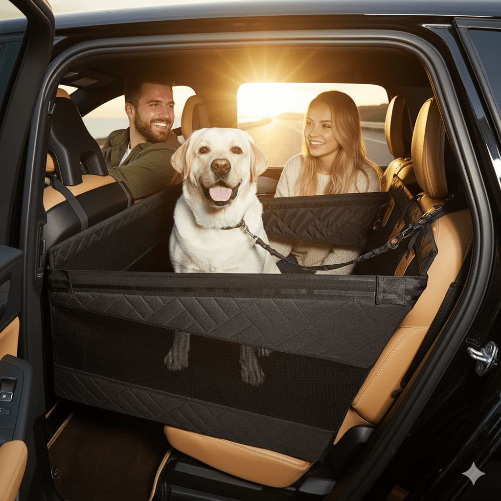 BowLift | PUPPPROTECTOR Plus – Waterproof Memory Foam Car Seat Mat for Dogs