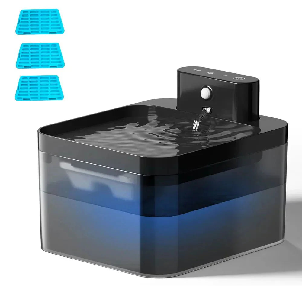 BowLift | PUREFLOW Fountain – Smart Cat Water Fountain with Motion Sensor & Filtration