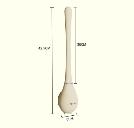 BowLift | PureScrub – Hygienic Silicone Toilet Brush with Holder
