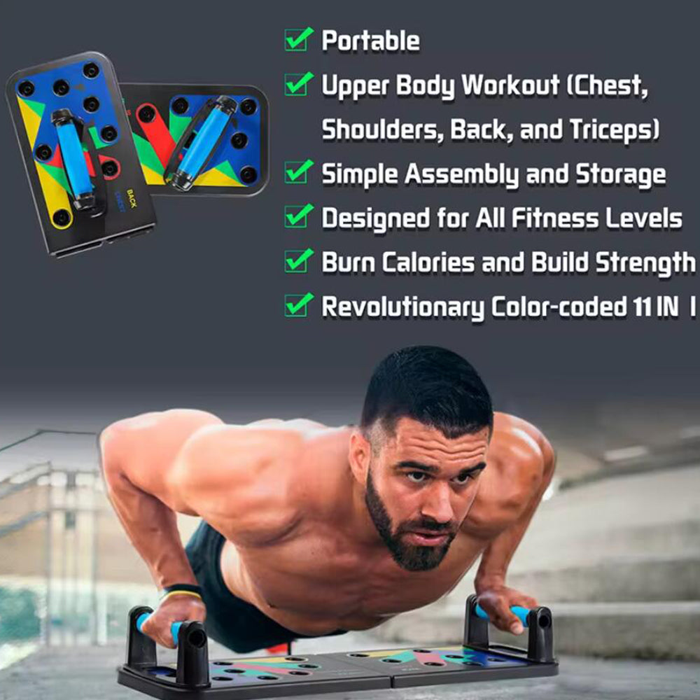 Push Up Board 20-in-1 Fitness Board | Bowlift