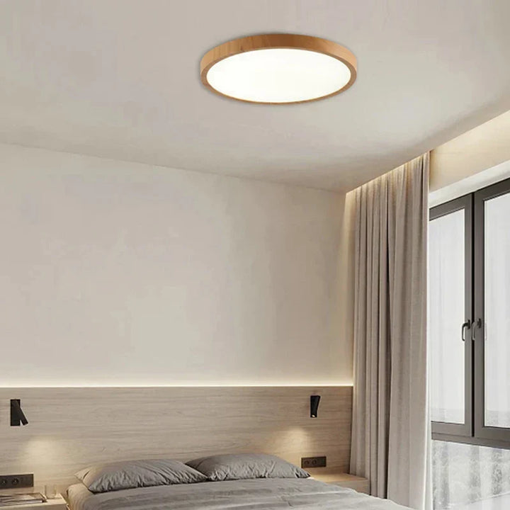 BowLift | LED Ultrathin Circular Ceiling Light Fixture - Modern Design for Living Room & Kitchen Lighting