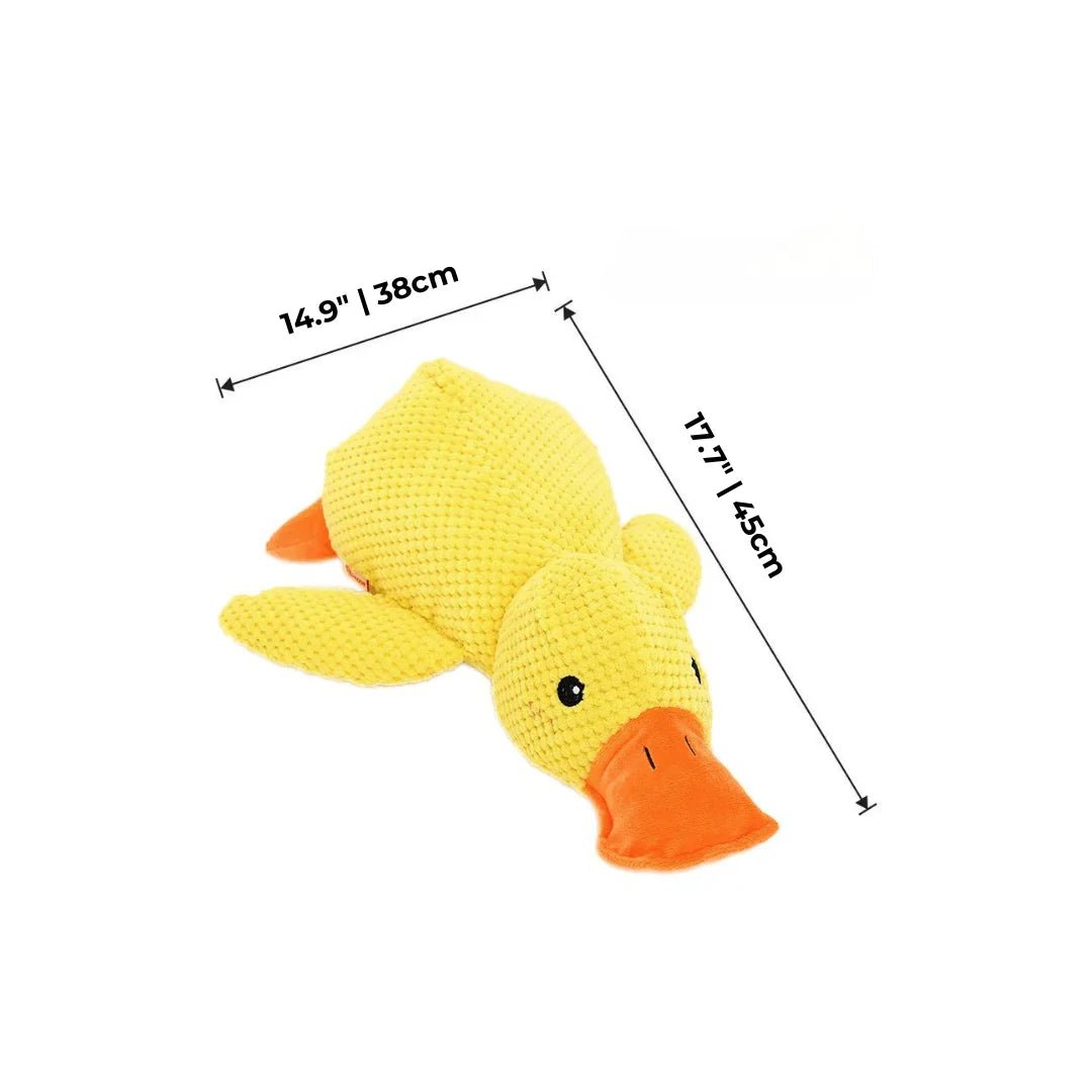 QuackyPaws • The Calming Duck - Calming Duck Dog Toy - BowLift