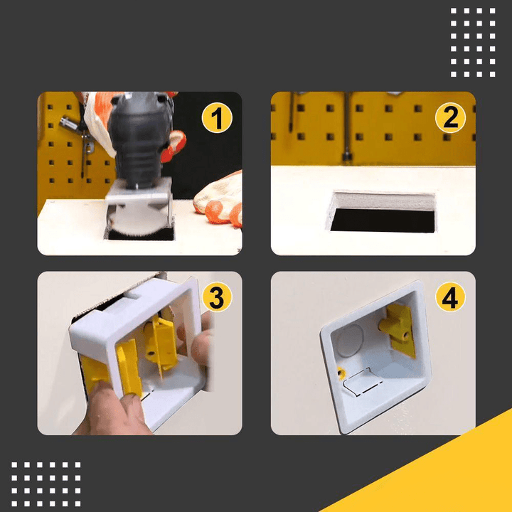 BowLift | QuickSlot Pro Cutter – Precision Square & Rectangle Cutter for Multi-Tools