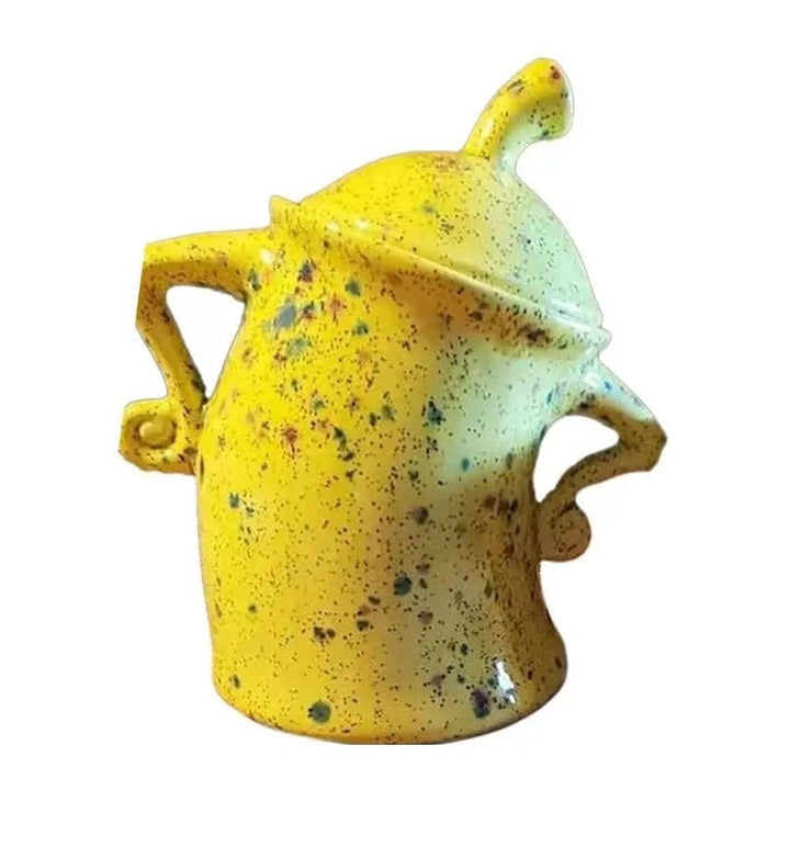 BowLift | Quirky Akimbo Style Attitude Jar  – Hipster-Inspired Resin Canister for Candy, Kitchen Storage, or Whimsical Christmas Décor