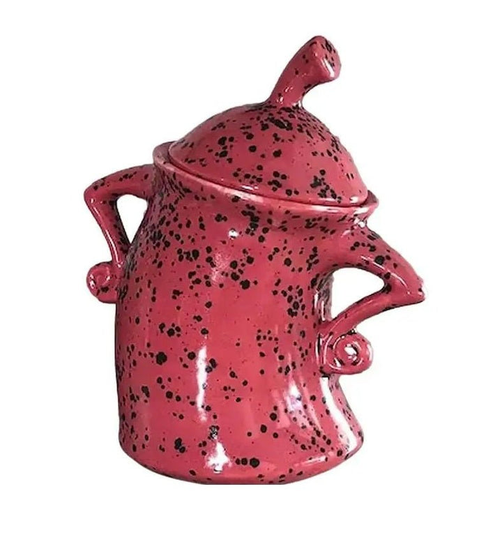 BowLift | Quirky Akimbo Style Attitude Jar  – Hipster-Inspired Resin Canister for Candy, Kitchen Storage, or Whimsical Christmas Décor