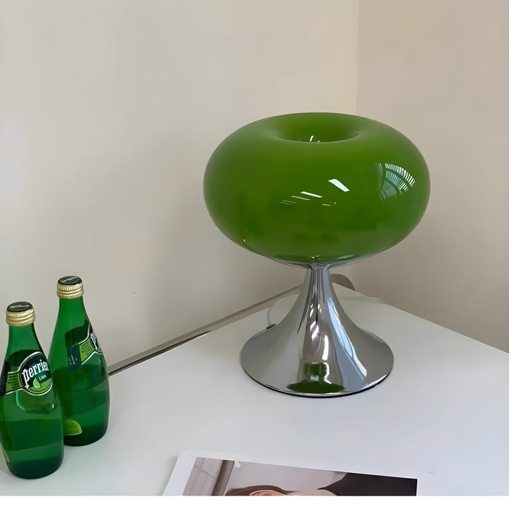 SereneCrystal Lamp - Elegant Retro TaBowlifte Lamp | Bowlift
