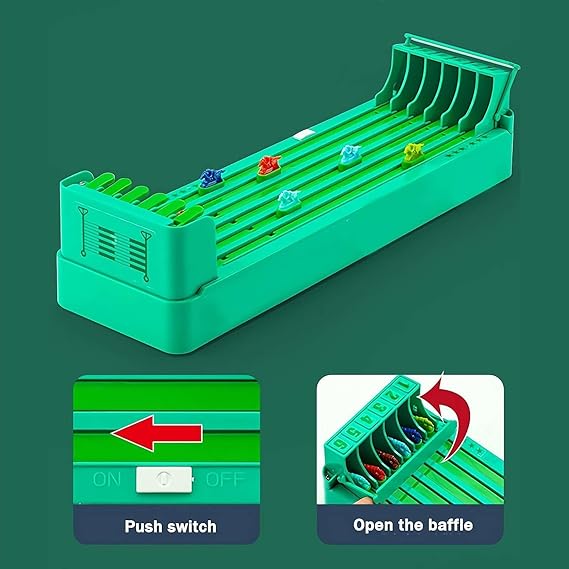 BowLift | Racetrack Hero Family Game – Fast-Paced Racing Fun for Kids and Adults, Perfect for Game Nights and Travel