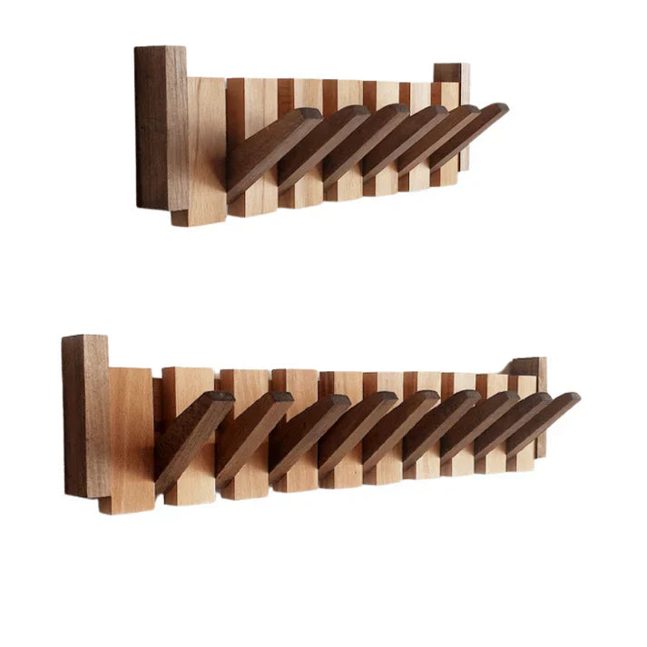 Wooden Piano-Style Coat Rack - Melodia | Bowlift
