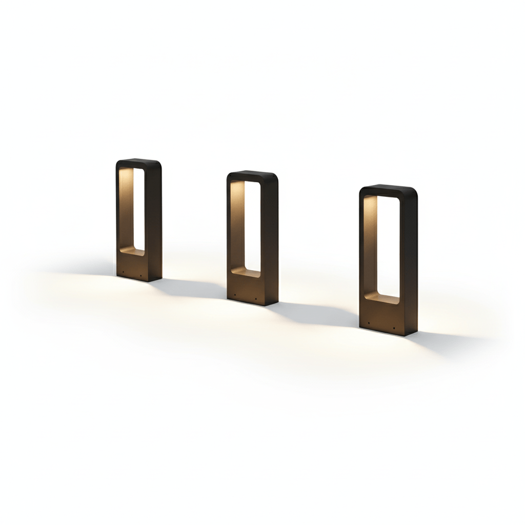 BowLift | RadiantWay – Elegant Floor Light for Pathways & Gardens