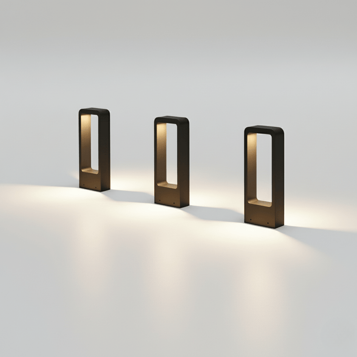 BowLift | RadiantWay – Elegant Floor Light for Pathways & Gardens