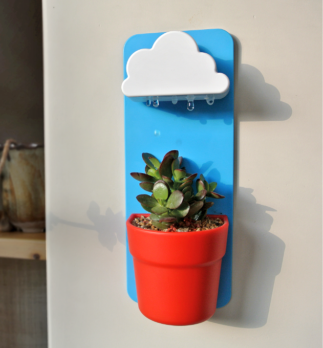 BowLift | Rain Cloud Wall Pot