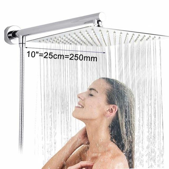 BowLift | RainSpa Wall-Mounted Rainfall Ultra-Slim Shower | Luxurious Comfort | Modern Design