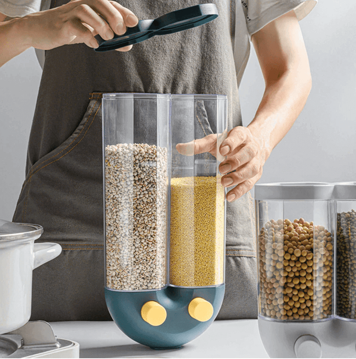 BowLift | Wall-Mounted Automatic Kitchen Grain Rice Storage Tank