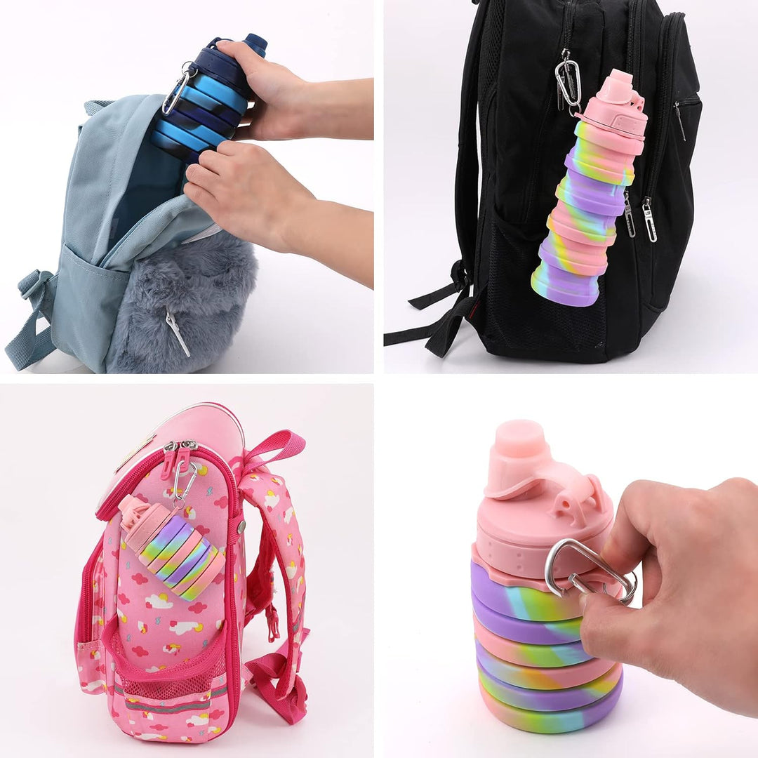 BowLift | Rainbow Collapsible Water Bottle