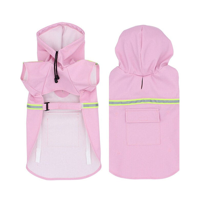 RainGuard Pro Dog Raincoat Bowlift