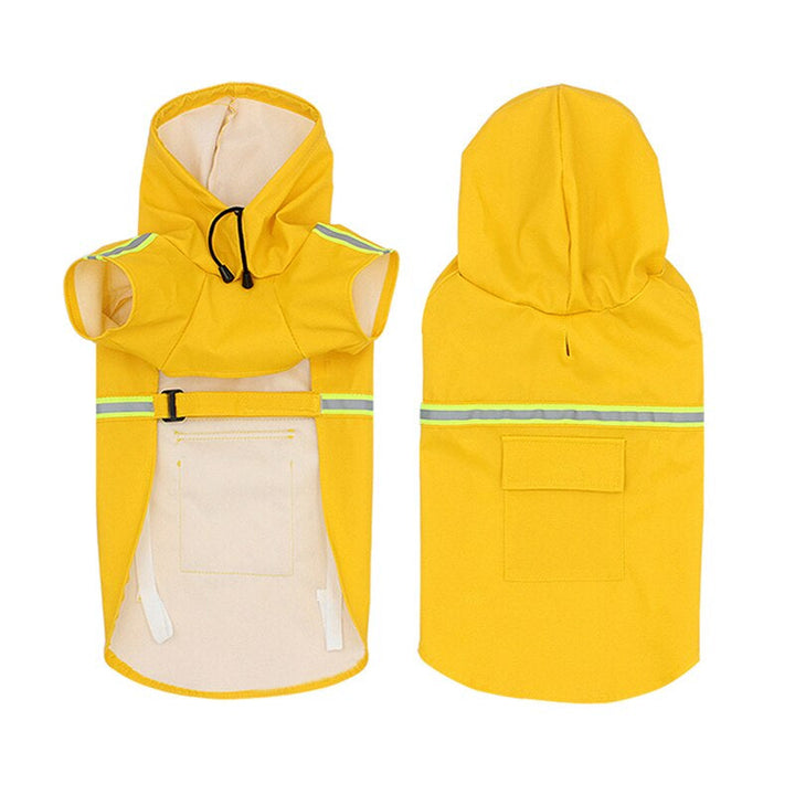 RainGuard Pro Dog Raincoat Bowlift