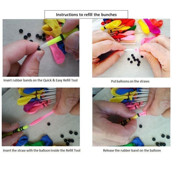 BowLift | Rapid Fill Water Balloon Set (111 pcs)