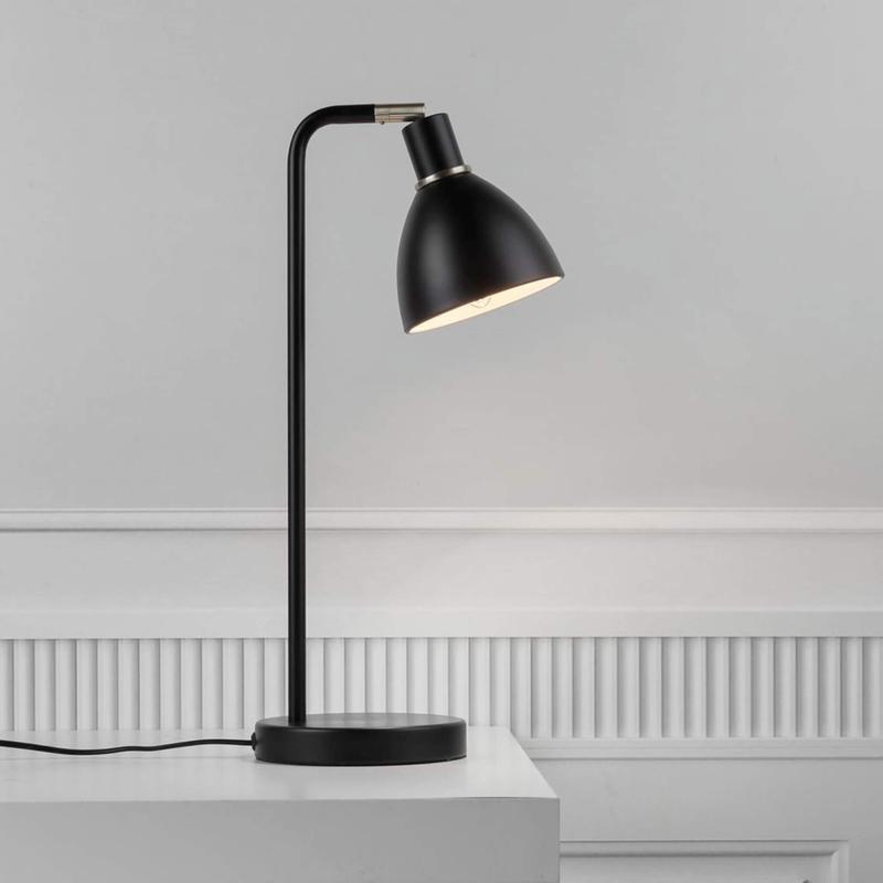 BowLift | GrantLuxe Light Table Lamp - Black Table Lamp for Luxury Work Environment