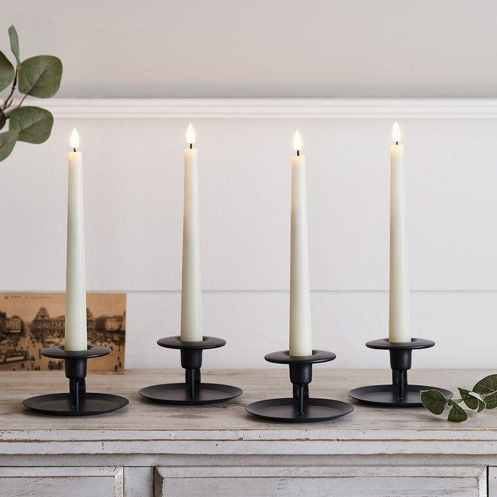 BowLift | LED Wax Flickering Taper Candle Set