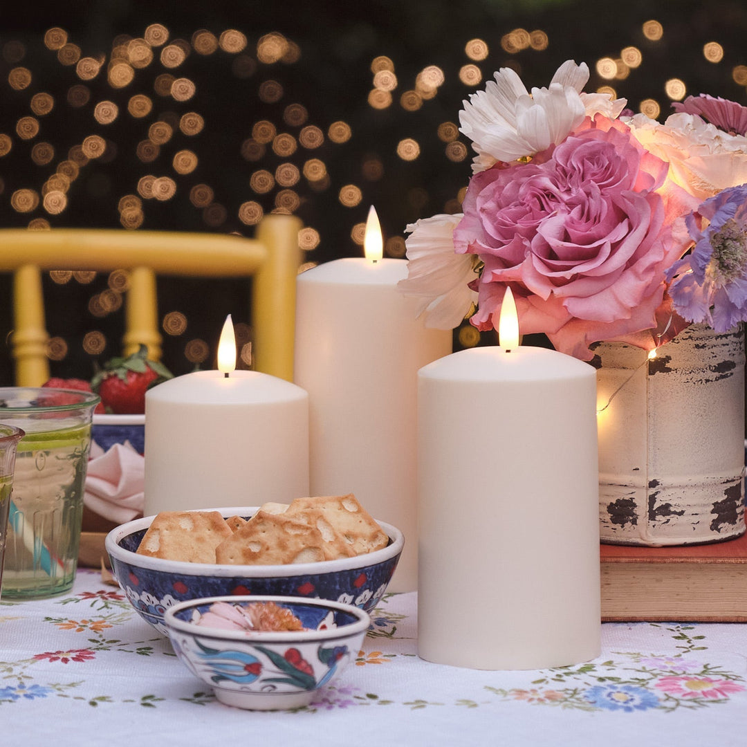 BowLift | LED Waterproof Outdoor Candle Set