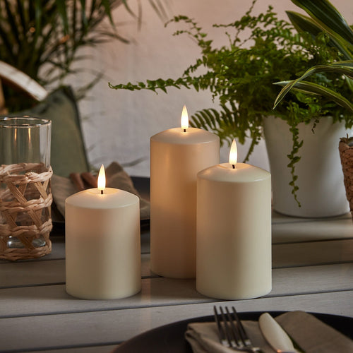 BowLift | LED Waterproof Outdoor Candle Set