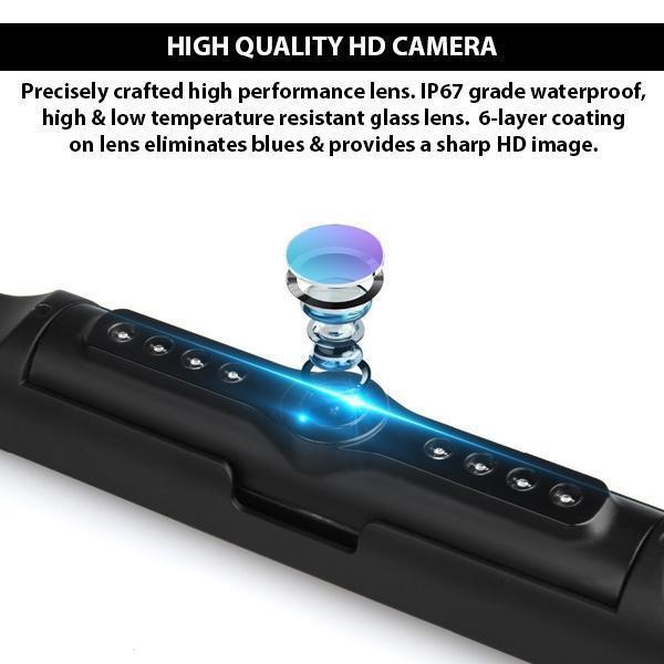 BowLift | 170° Camera License Plate Frame