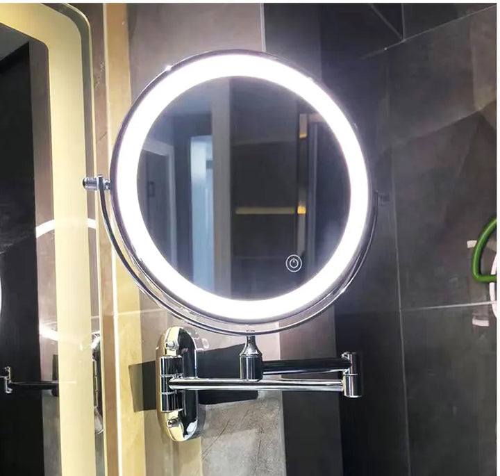 BowLift | Bathroom Mirrors LED Wall Mounted Magnifying