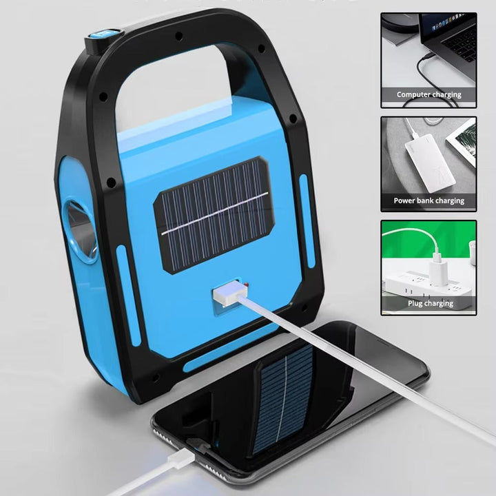 BowLift | Rechargeable USB Camping Lantern with Powerbank - SolarGlow