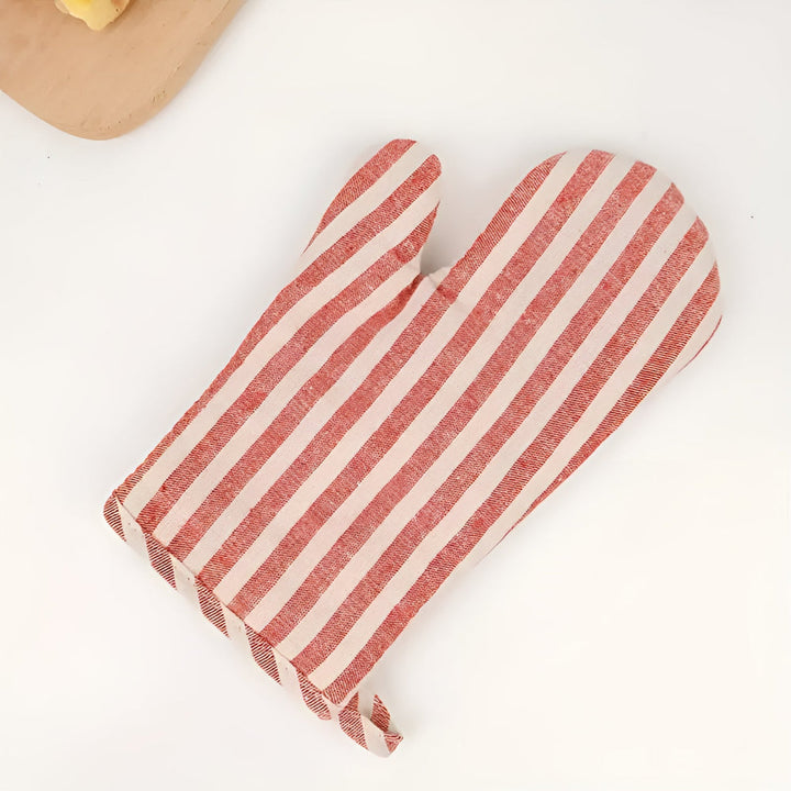 BowLift | Premium Striped Heat-Resistant Oven Mitt