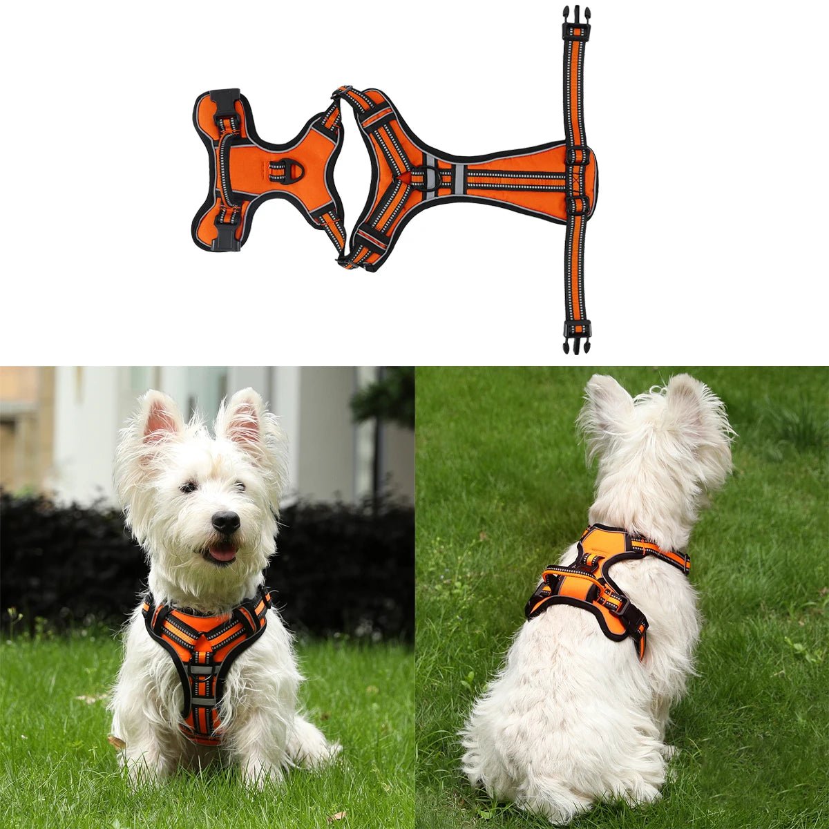 ReflectaGuard • No Pull Dog Harness - No Pull Dog Harness - BowLift