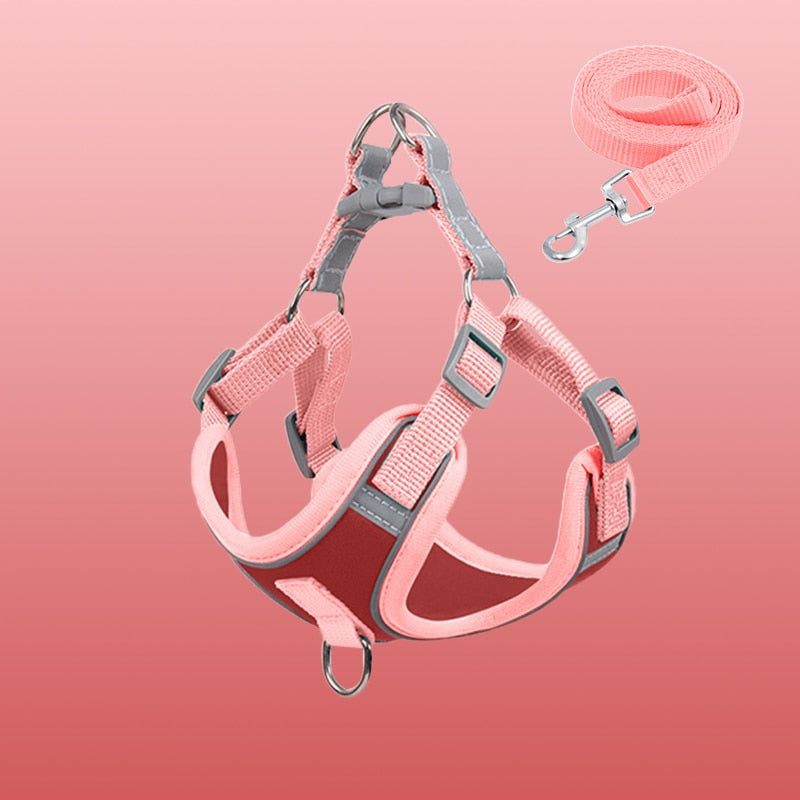 Reflective Puppy Harness - BrightPaw Bowlift